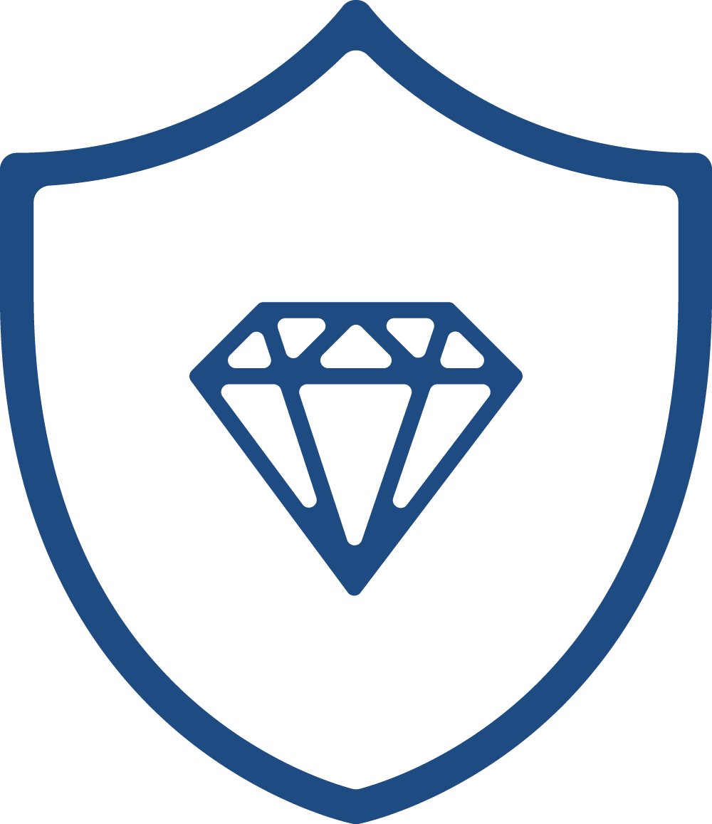 Diamond Shield Icon